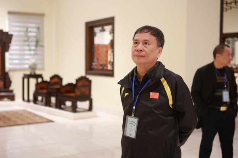 Lu Qin at a public event